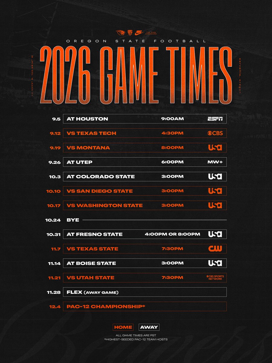 BeaverFootball's tweet photo. Clocks are set!

📲 https://t.co/uK56fxqJgo https://t.co/IfqdQPVfTU