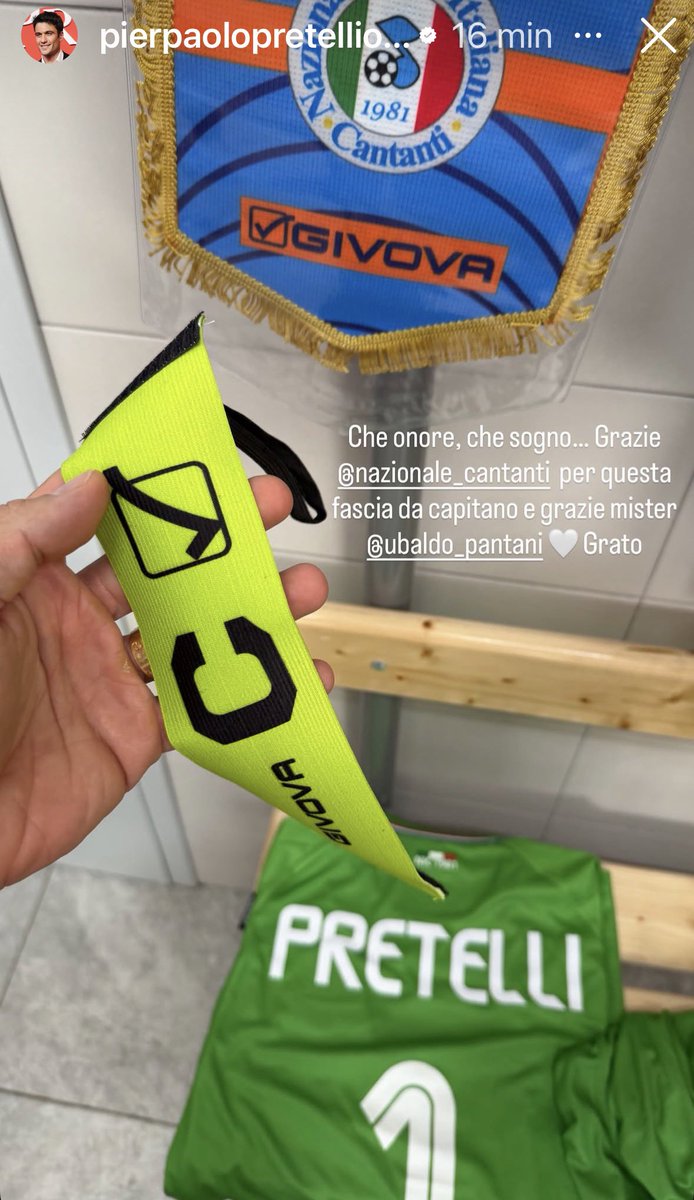 PaolaBaldini12's tweet photo. Il nostro capitano❤️ #prelemi https://t.co/zi8i9GrJEV