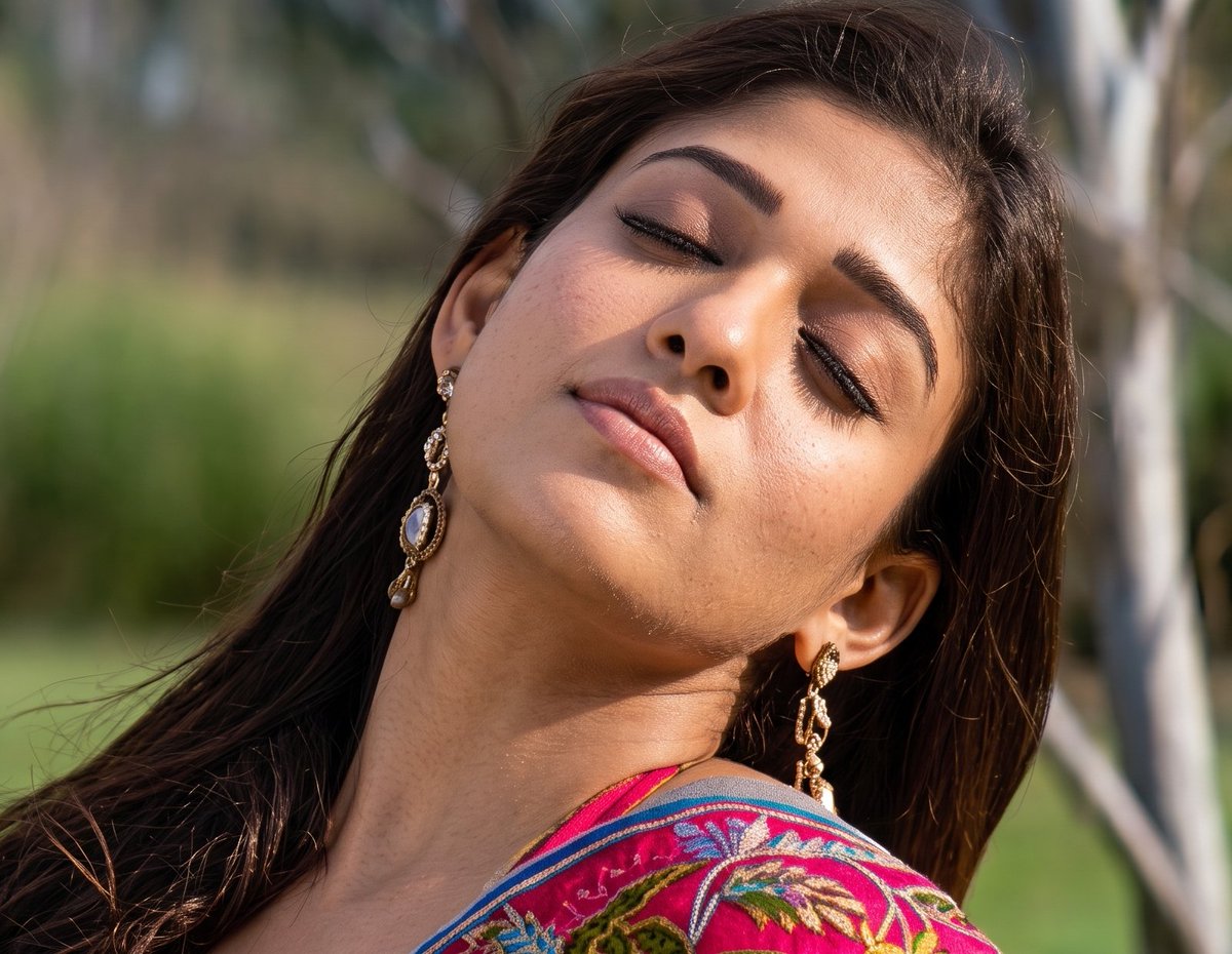 MassMayanti's tweet photo. People talk about Nayan's voluptuous body and her on screen personality.

But when it comes to expressions in romantic scenes or songs, she is so at ease and natural.

Wish to see her back in Glam doll roles than Lady oriented roles.

Queen Nayanthara 👑 https://t.co/ic2akqz5Jp
