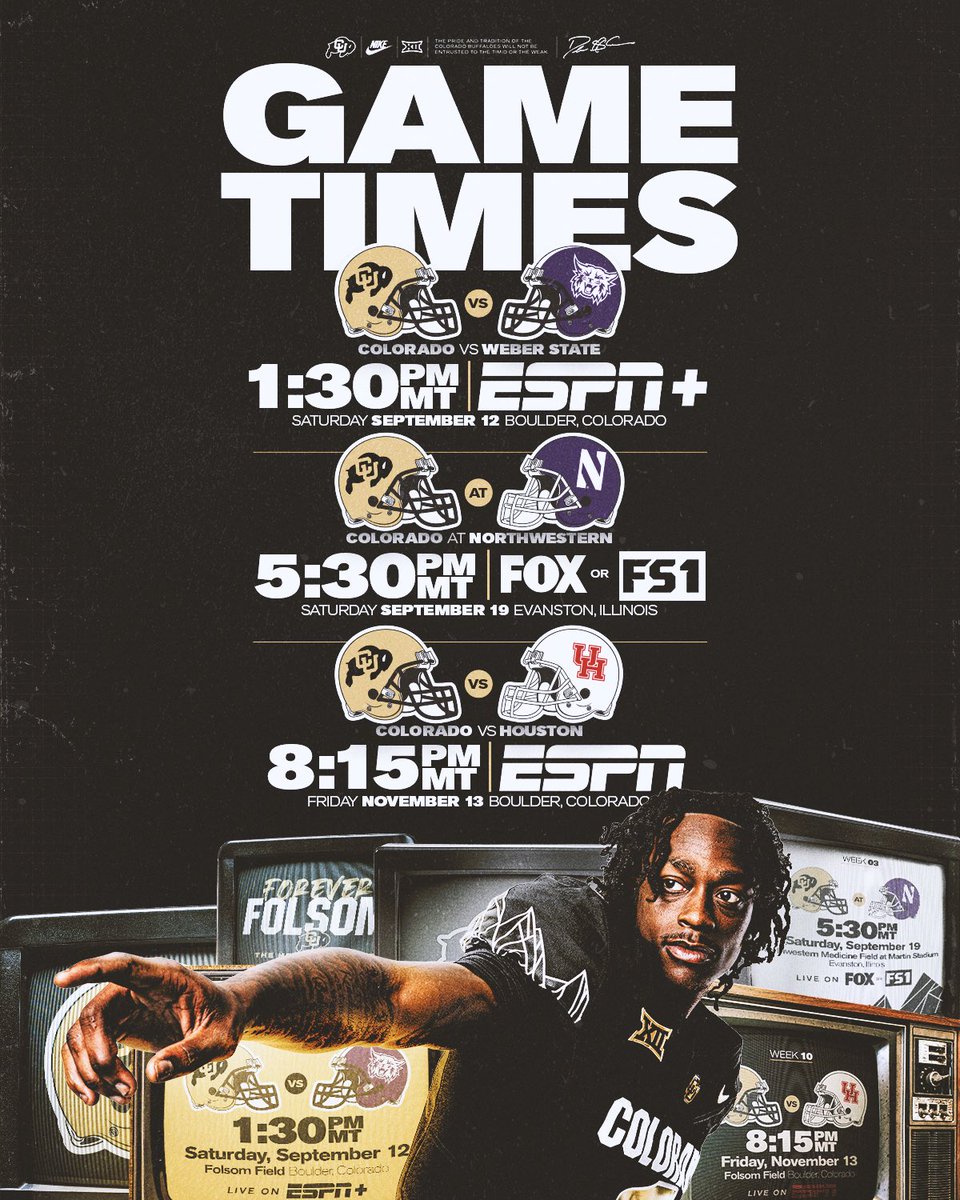 Colorado Buffaloes Football tweet media