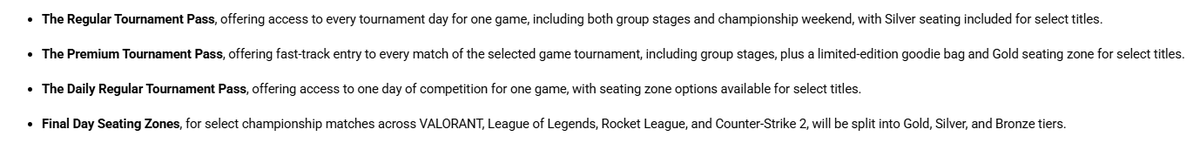 hoffasaurusx's tweet photo. If this ticket structure sticks for the EWC, then Dota 2 will be the 'best value' ticket at the event. 10 days of access over two days: https://t.co/rl3IdxgKxn