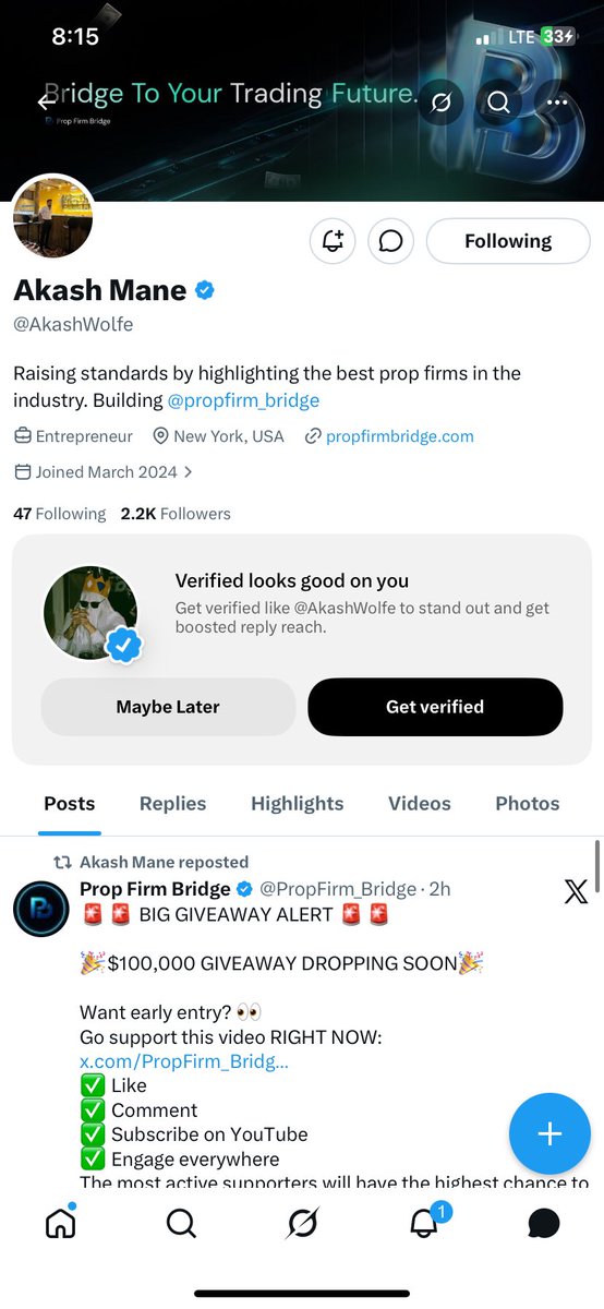 _twosie's tweet photo. @PropFirm_Bridge @fundingpips @AkashWolfe I have completed all the tasks ✅

@ubon_john19213 
@Fxbandit1 
@DreTunny 
@Bee_1ne 
@OffiongKufre https://t.co/xC1GYJPY89