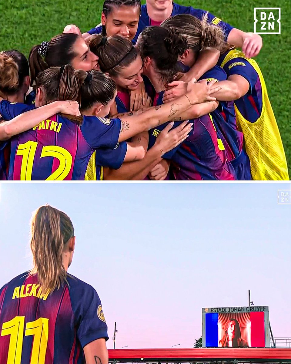 DAZNFutbol's tweet photo. EL ABRAZO DE TODO UN CLUB🥹

Alexia Putellas deja atrás toda una vida de blaugrana💙❤️

#LigaFenDAZN ⚽ https://t.co/rWQvZTWado