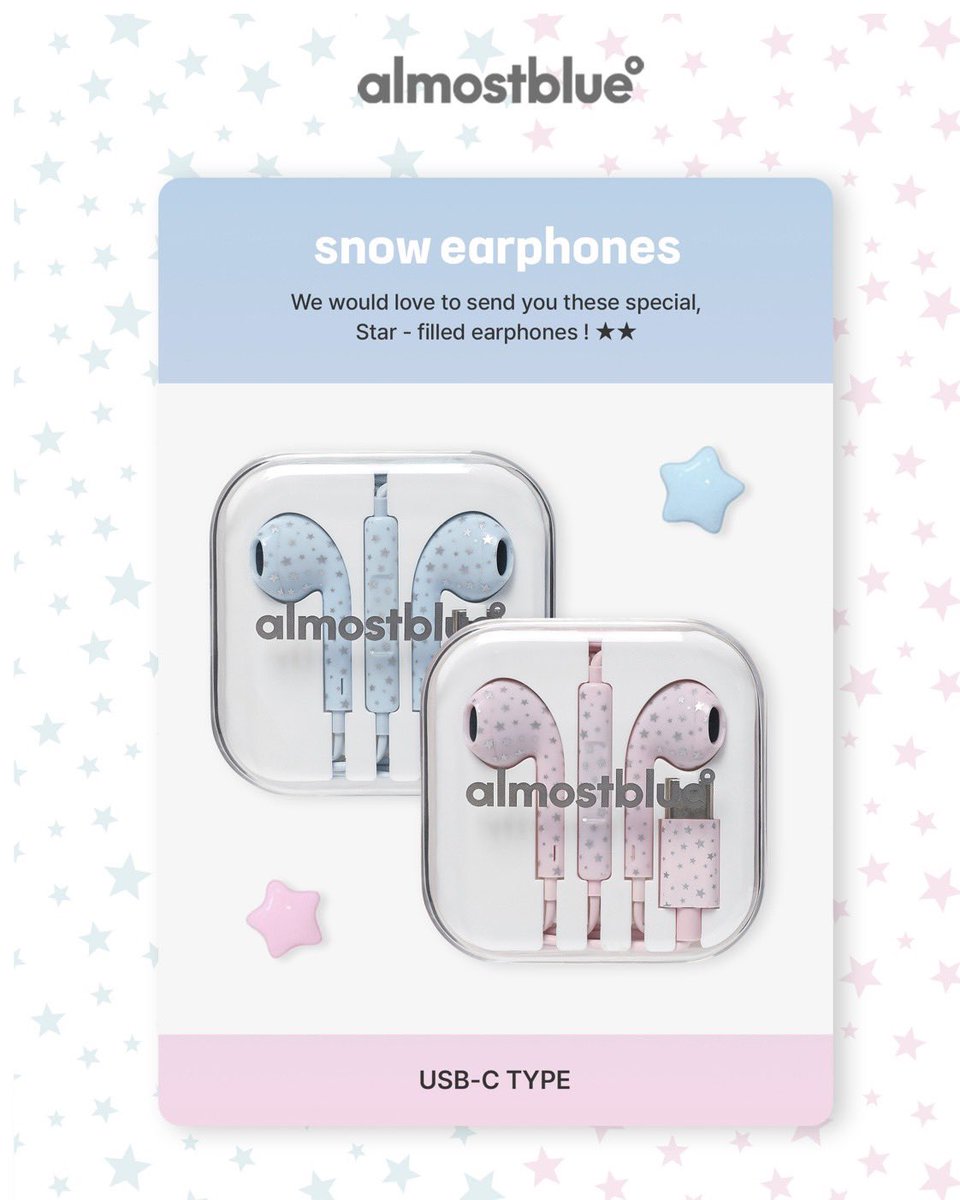 prepepo's tweet photo. Pre-Order
Almostblue earphone 🇰🇷
มีแค่ type c

ราคา 690.- 
ค่าส่งเหมา 30.-

💗 แบรนด์ส่งของ 29/05
🍒 หลังเข้าโกดังเกาหลีรอเข้าไทย4-7วัน
( อาจมีการล่าช้าจากแบรนด์/ขนส่ง/หรือสถานการณ์นอกเหนือการควบคุม ) https://t.co/y4SUvlunIc