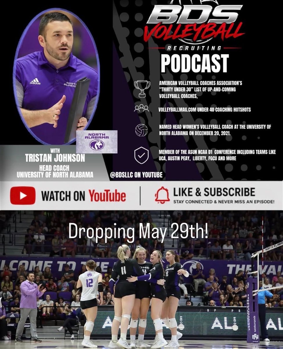 PrepDigRob's tweet photo. This Friday!  You can check out our other podcasts on Arkansas Volleyball on YouTube at BDSLLC! @UNAAthletics @UNA_Volleyball https://t.co/Qy9sTV4qod