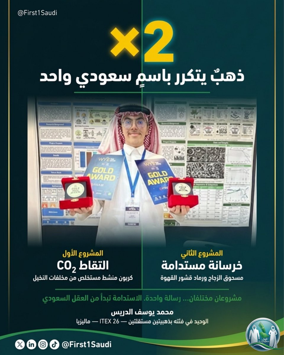 أول سعوديـ/ـة | First🥇Saudi tweet media