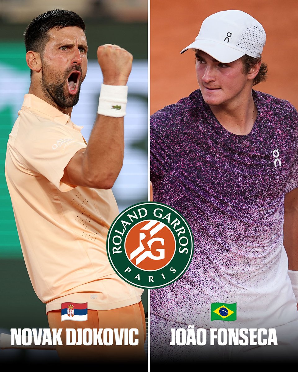 ESPNBrasil's tweet photo. SENHORAS E SENHORES, TEREMOS DJOKOVIC E JOÃO FOSNECA EM ROLAND GARROS!!! PAAAAAARAA TUUUUUDOOOOOO 🔥🔥🔥🔥🇧🇷🇧🇷🇧🇷🇷🇸🇷🇸🇷🇸

Assista todas as quadras de Roland Garros AO VIVO pelo Plano Premium do #DisneyPlus

#RolandGarrosNaESPN https://t.co/OsgD4U2mJh