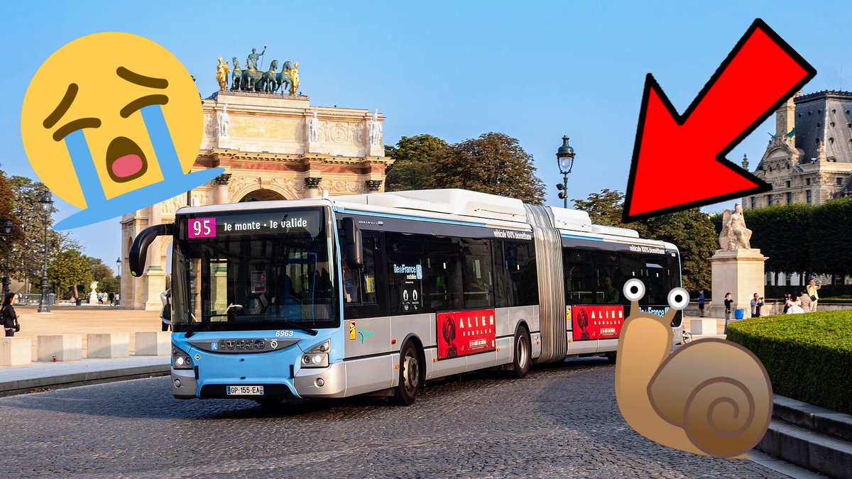 Marento78's tweet photo. THREAD :
Les 10 lignes de BUS les plus LENTES de Paris

⬇️⬇️⬇️ https://t.co/jCCzzlih7x
