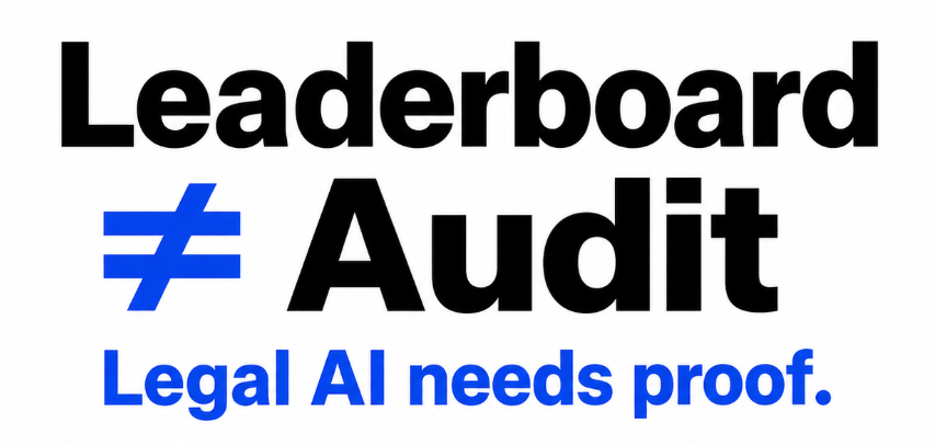 chilltc's tweet photo. Question for legal AI partners using #Anthropic: after #DeepSWE, who audited the benchmarks you were shown? If coding evals rewarded answer-key mining from git history, what checked legal evals for leakage, stale law, fake citations and retrieval failure? Who knew what, and when?
#LegalAI #LegalTech #AIGovernance #DeepSWE #Benchmarking #Anthropic