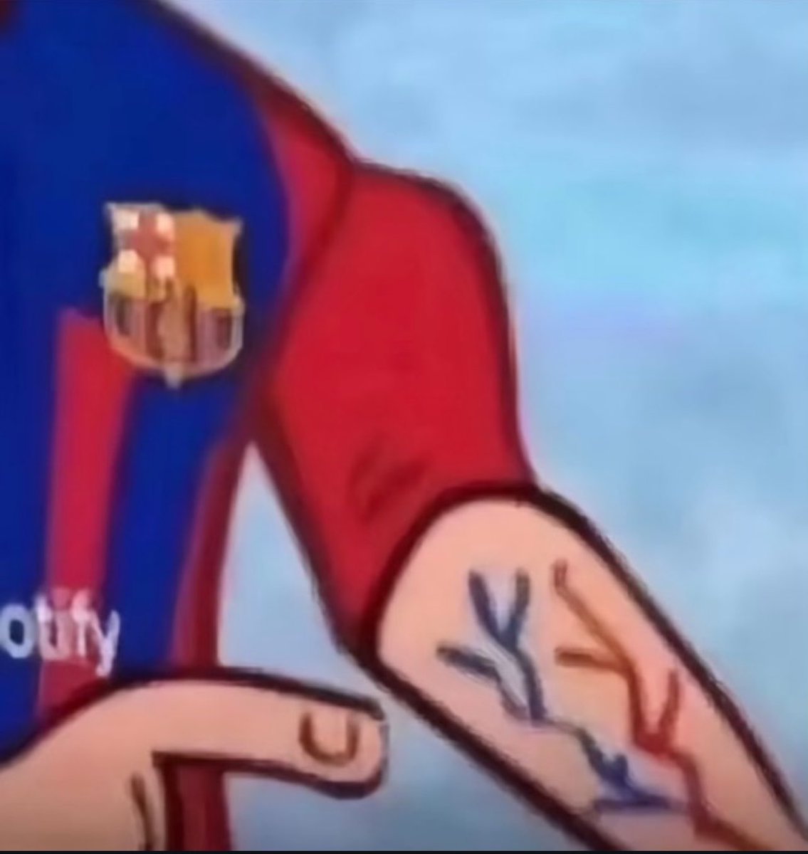 EXAP_20's tweet photo. @BarcaFem @gerlocomm Sangue blaugrana https://t.co/ysmRNfI2lg
