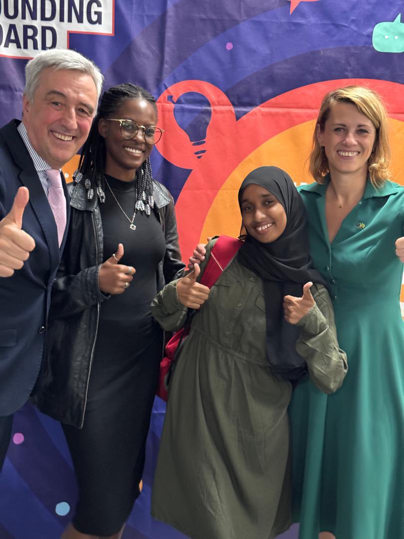 EUAmbZambia's tweet photo. Kudos to @CavendishUniver for hosting our first Youth Inspiration Club as part of #EuropeMonth in 🇿🇲.
We talked regional integration, peace, security, and EU–Africa relations with @EUtoAU, students, Erasmus+ Alumni, our 🇪🇺-🇿🇲 Youth Sounding Board Members.
#PartnersInChange https://t.co/QfE602ldZk