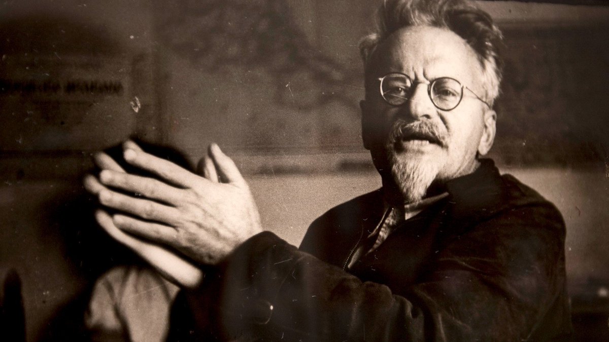bolsh3vik's tweet photo. It genuinely fries my brain that some people think we should entertain or prioritise the "new" ideas of petty-bourgeois academics and influencers over theorists like Marx, Lenin, or Trotsky.

Just now I've embarked on reading Trotsky's collection of writings from the 1930s, and it's really struck me how rich and multifaceted his understanding of society, consciousness, and the class struggle is.

He had lived through the struggle against Tsarism, the first industrial struggles of the Russian proletariat, and the earliest examples of workers' councils in the form of the soviets.

In his twenties, he led the Petersburg proletariat in the 1905 revolution, and established himself as a leading journalist and author.

He then led the first successful seizure of power by the working class in 1917, organised the first-ever workers' army from scratch during the Russian Civil War, led the struggle against the rising Soviet bureaucracy – and somehow found time to write reams of articles on Soviet life, literature, and culture.

And, eventually, he came to lead the isolated forces of genuine Marxism when he was exiled from the Soviet Union, and was forced to start from square one.

He remains the only person to have correctly analysed the new socio-economic forms that were birthed by the October revolution, deformed by Stalinist counter-revolution, and came to dominate much of the twentieth century.

Evidently a man with such a wealth of experience and a proven record as a class fighter is infinitely more deserving of our time and attention than some random academic or influencer whose intellectual and practical life rarely exceeds the four walls of their faculty.

If we, as Marxists, consider ideas to be the distilled essence of practice – the crystallisation of real events and relations – then surely our study should be devoted to those who have lived and breathed the class struggle, continuously analysed its shifts contours, and have savoured the breadth of human culture and experience.