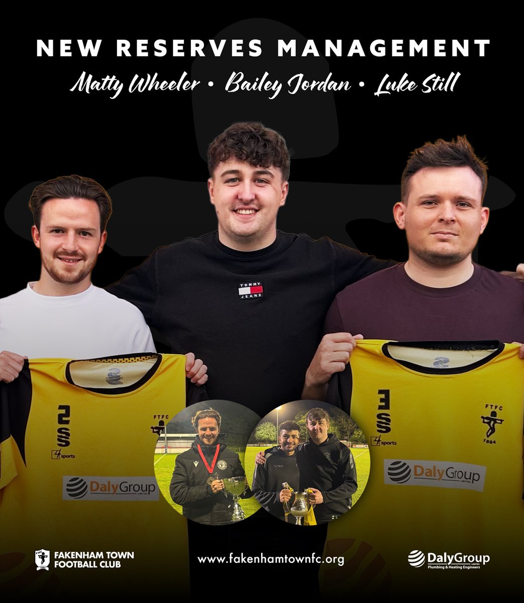 fakenhamtownfc's tweet photo. Fakenham Town Football Club is delighted to announce the new Reserve Team setup for the coming season!

📰 https://t.co/tQuZMvUzcv

#UpTheGhosts https://t.co/vgcwalkhyv