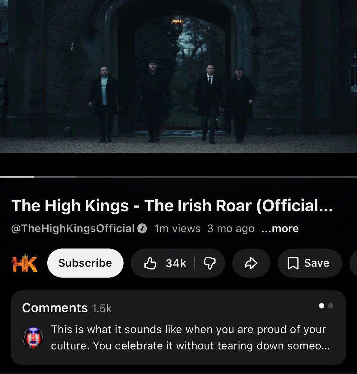 The High Kings tweet media
