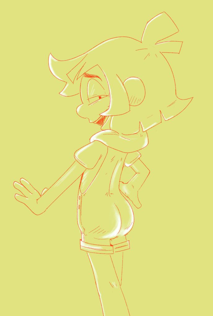 Zapp3oosh's tweet photo. Sketching Marie https://t.co/8P2x2Yiwm4