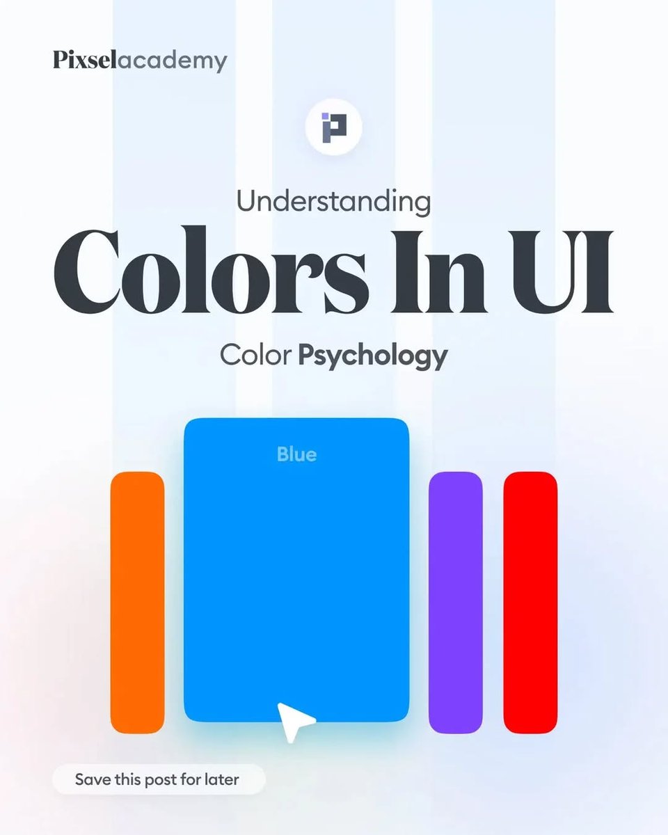 igweUIUX's tweet photo. Blue isn’t just a color. It’s trust in pixel form. https://t.co/bPuC9SJZ2g