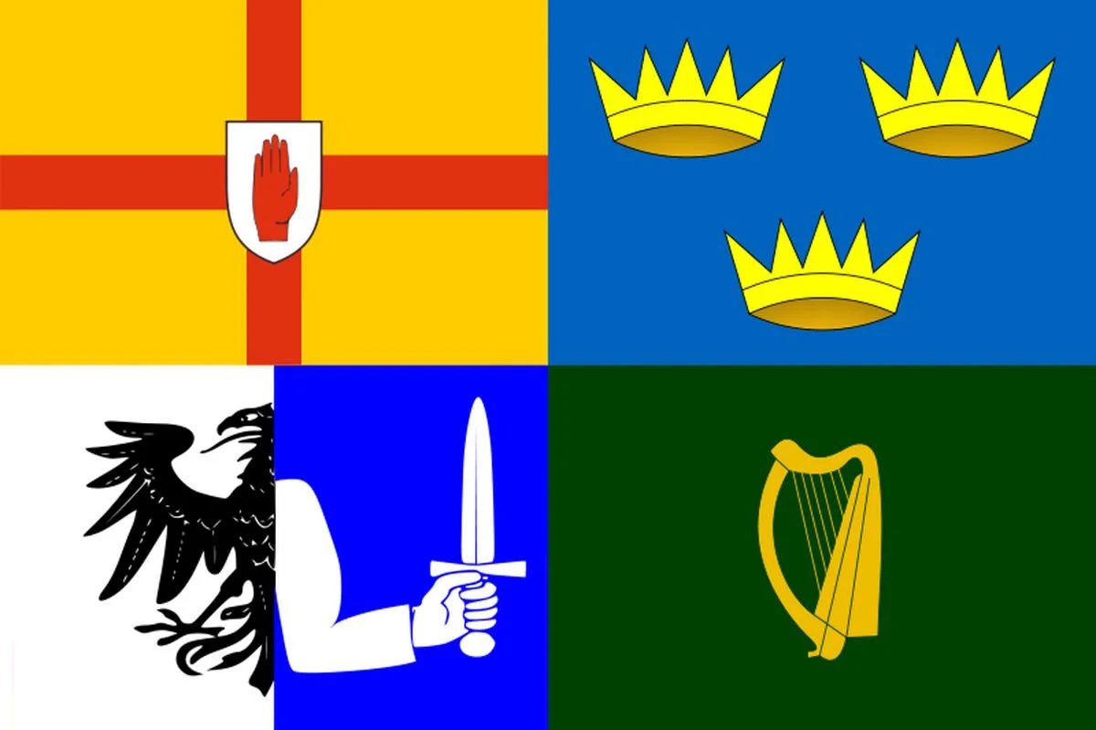 LeglessScut's tweet photo. Show me your ancestry using only four flags. https://t.co/Hnhxx00XTP