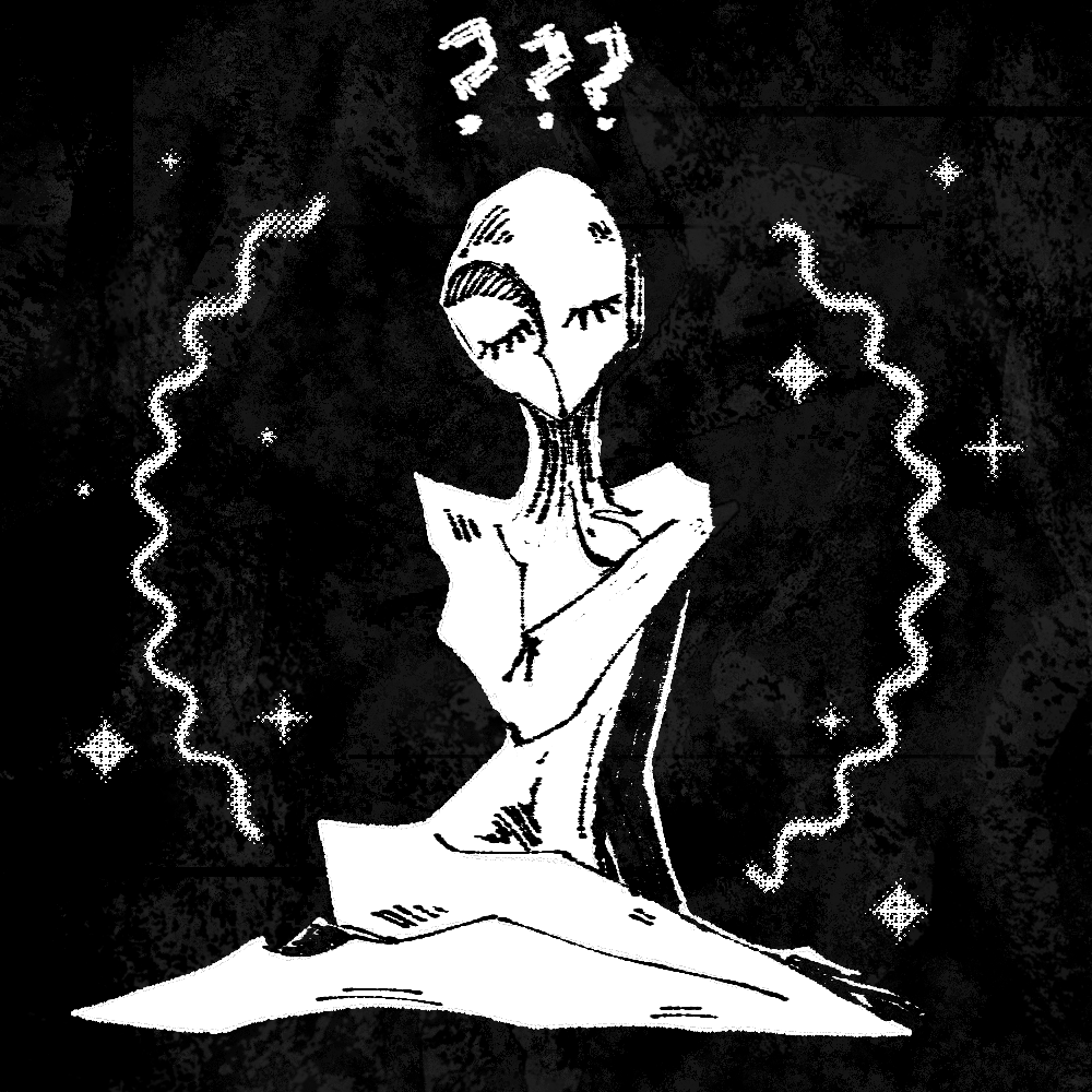 Discoplane_'s tweet photo. Meet ???: the form of what you once were but forgot. Sealed away for too long within its shell, the lost self.

Scission available now on Steam!

#indiegame #character #gaming #artwork #newgame #dark https://t.co/OTIum7dBI4