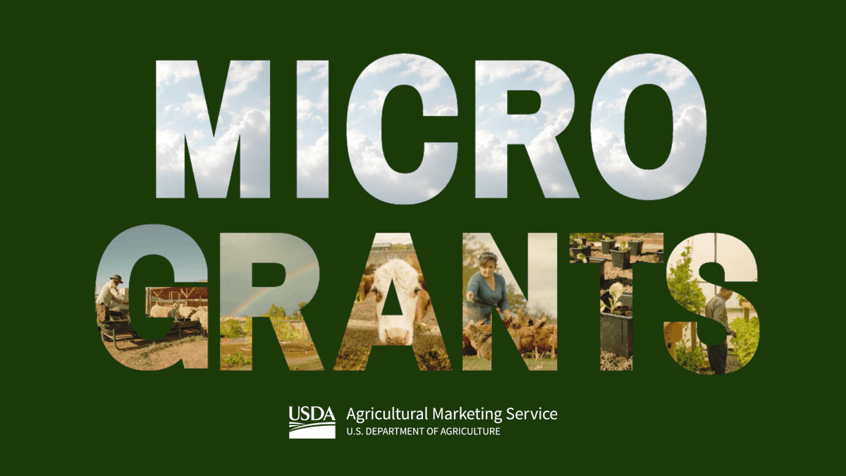 USDA_AMS's tweet photo. Micro-Grants for Food Security Program - $4.75M is available to fund projects that support communities that have significant levels of food insecurity and import substantial quantities of food. Apply by: June 22 https://t.co/KWkaCZA7kD https://t.co/ffguyEwDW3