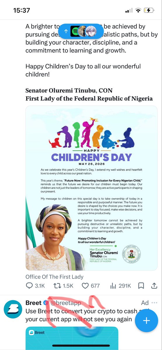 KMPBoss's tweet photo. @SenRemiTinubu @statehouse_Fl I just know say dem go don pupu for your head 😭😆 https://t.co/AOIJZMmrwa