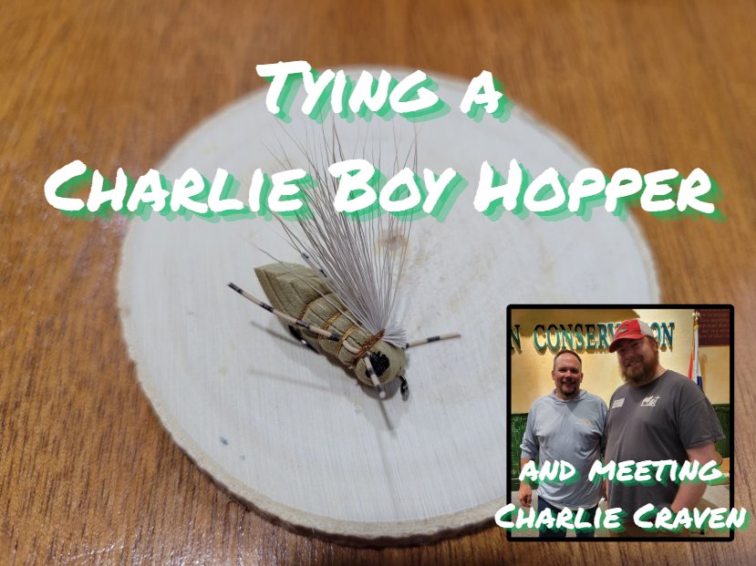 JBeyerWriting's tweet photo. Have you tied the Charlie Boy Hopper before?

https://t.co/AIwUlbPu6H

#FlyFishing #FlyTying #Fishing #CharlieCraven #Trout #Bass #Crappie #Bluegill https://t.co/8mmcNd5eZV