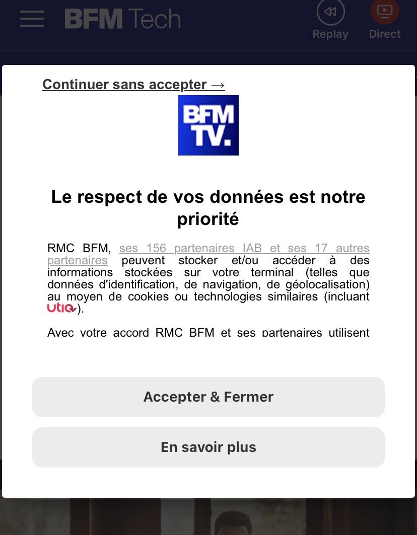 Alban's tweet photo. @gchampeau Ici c’est affiché en gros.
À d’autres endroits c’est en petit. https://t.co/DgXpI0sueZ