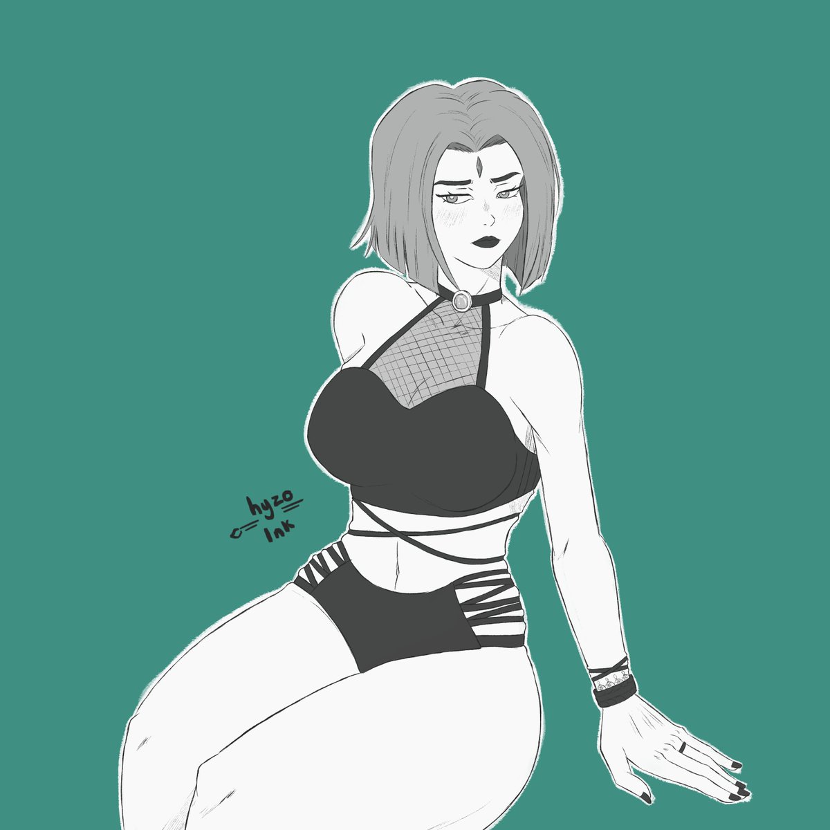 HyzoInk's tweet photo. Raven from Teen Titans/DC  

#Raven #TeenTitans #Fanart #DC https://t.co/KyDVthyrxd