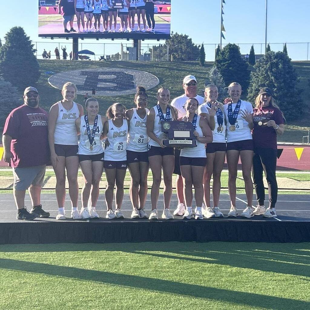 dcstigers's tweet photo. The boys and girls teams came home with a championship from Omaha Burke Stadium.  Congratulations on this back-to-back win. https://t.co/gaOJpq4f2u