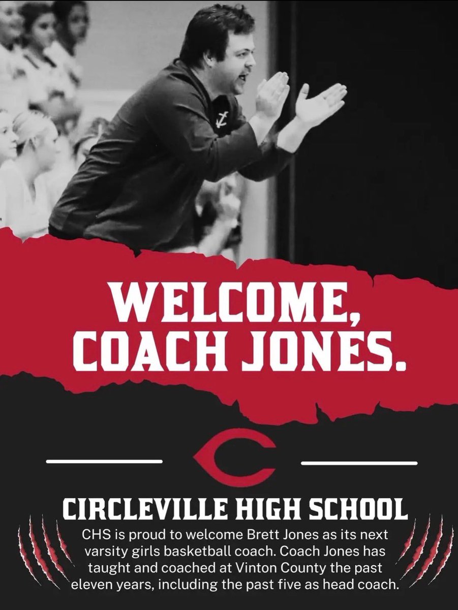 sportingpumpkin's tweet photo. Welcome coach Jones to @CvilleTigersBB https://t.co/wEi7SirJp0