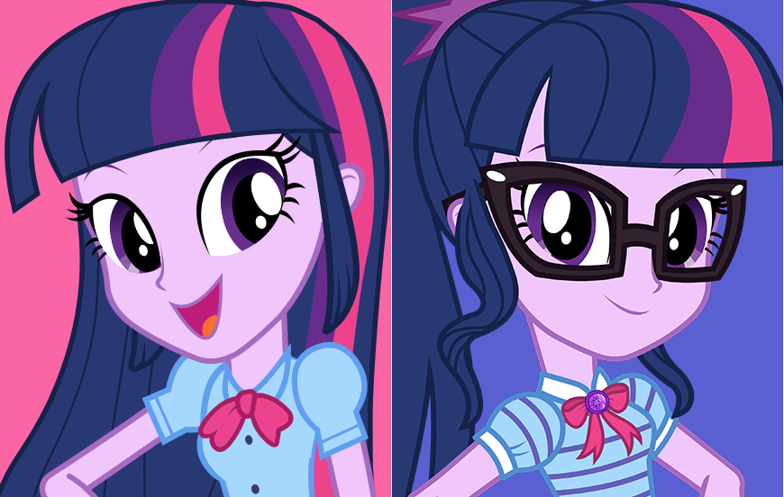 17PrincessTwi's tweet photo. Wish we had more of two characters with the same VA have to talk to each other moment in Equestria Girls besides just interactions and few chats from "Friendship Games" and "Spring Breakdown". Me and other me had like so much potential with each other. https://t.co/HoXn0TSJiG