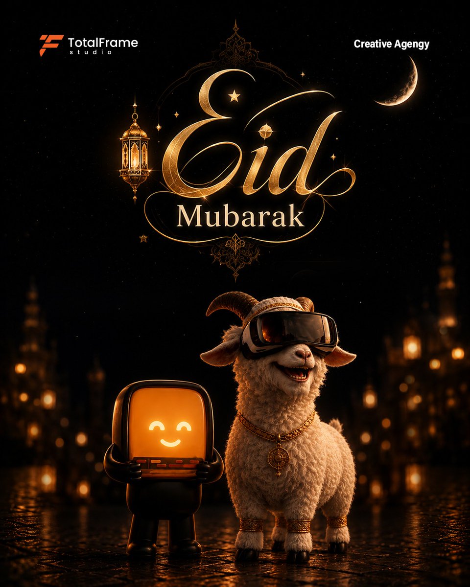 TF_Studi0's tweet photo. Eid Mubarak 🌙✨

Wishing everyone peace, happiness, and beautiful moments with family and loved ones.

— Team TotalFrameStudio https://t.co/1asfnalwef