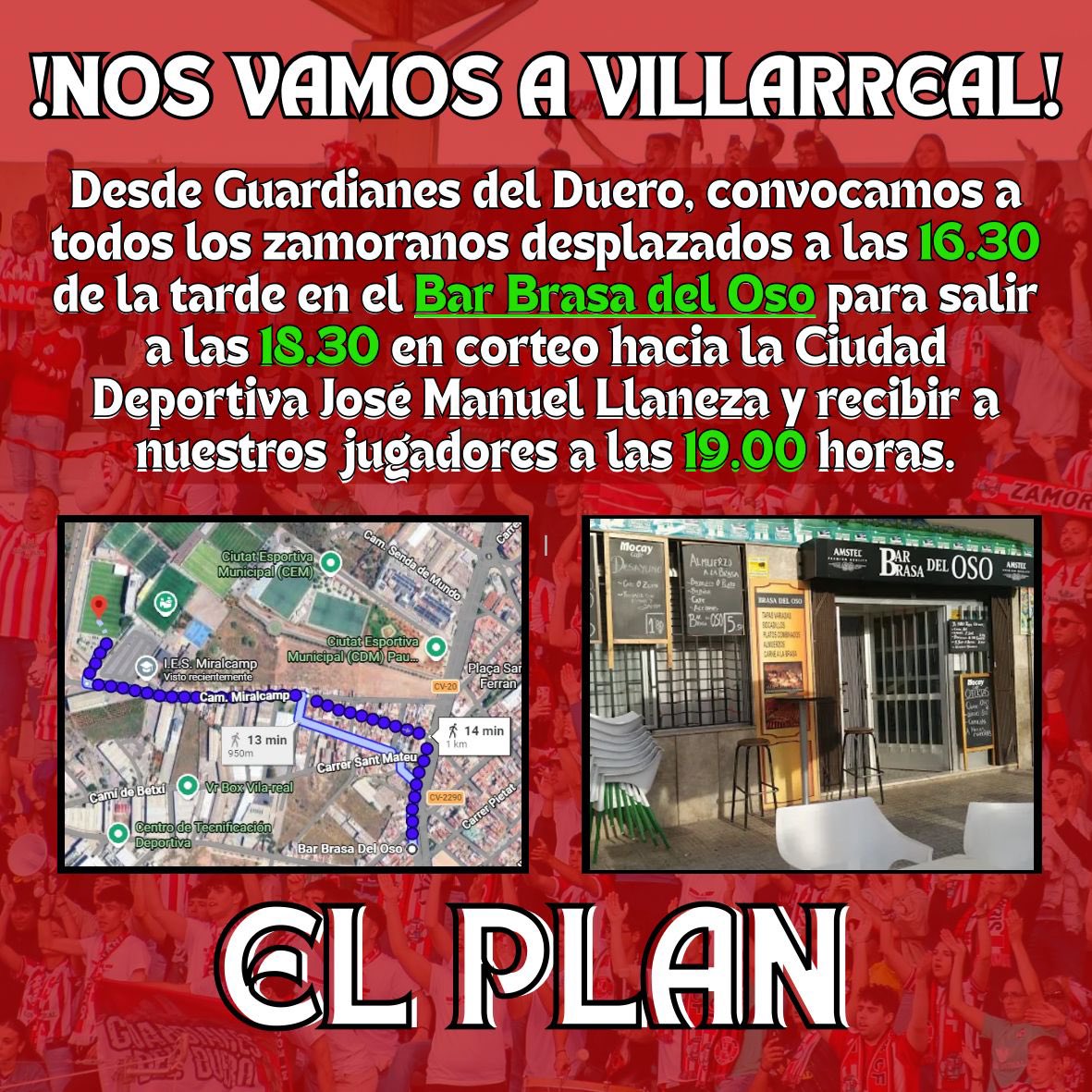 GuardianesDuero's tweet photo. ¡¡Nos vamos a Villareal!!🛫🪖
Vive la previa con guardianes https://t.co/FoXQoWA1Z0
