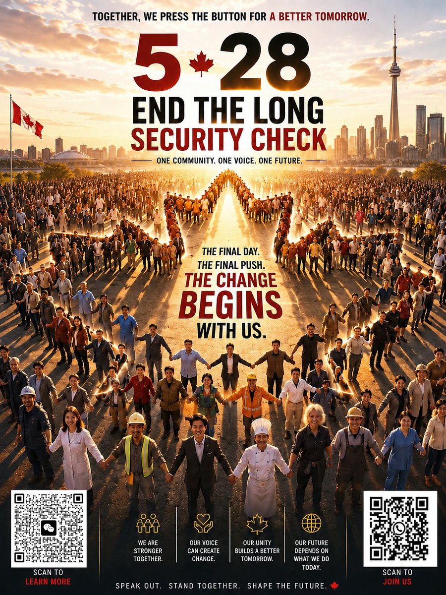 VoicesFairCheck's tweet photo. Only one day to go！
Tomorrow, we stand together.
Tomorrow, our voices will be heard.
Families cannot wait forever.
May 28. Toronto.
#IRCC #cdnpoli #cdnimm #CBCNews https://t.co/JvNQ4b4D1t