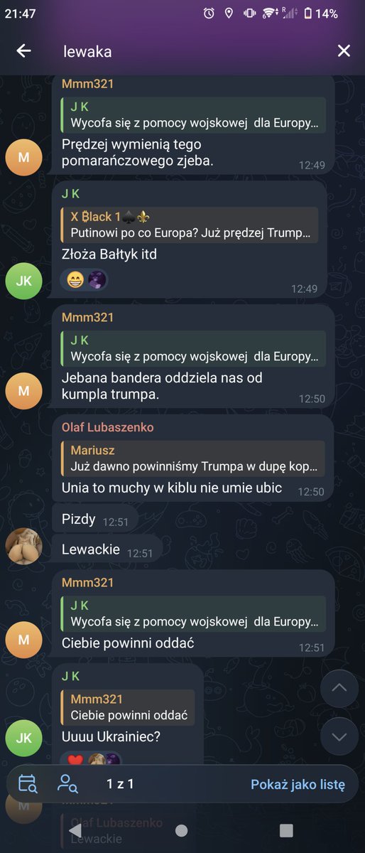 Bitcoin_Cyphers's tweet photo. @Mat75799649 @321Crypto I zrobię to po raz kolejny. Nikt Cb nie atakował dopóki sam ludzi nie zacząłeś wyzywac. Do JK uderzyłeś 3 krotnie w jedna wiadomość, a potem do Olafa. Nikt do Cb nie pisał, nikt nie gadał na Twój temat, sam wskoczyłes i robiłeś zamieszanie. https://t.co/DjcHZsORRq