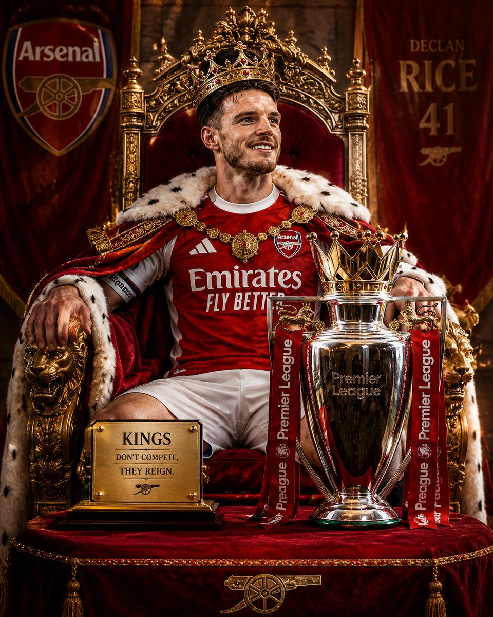 be_rekindled's tweet photo. Dear @_DeclanRice,

You’ve become the absolute heartbeat of Arsenal’s midfield the engine room, the warrior, and now the undisputed KING OF ASSISTS. 👑❤️

From bossing big games to delivering in the clutch moments, you’re everything this team needed. Gooners all over the world (including this one in Nigeria) are loving the new you.

So here’s the challenge… how many likes and reposts do I need before you personally sign and send me an Arsenal jersey? 😄🙏

A jersey signed by the midfield general himself would mean the absolute world.
Let’s make it happen, Dec! 🔥

#COYG #DeclanRice #Arsenal