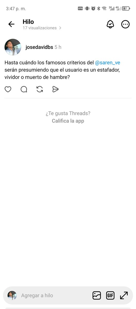 josedavid_bs's tweet photo. @SALVADORBENAIM Hoy justamente publiqué esto.
En una notaría me pidieron que un co heredero le otorgara un poder al otro co heredero para que esté pudiera dar en arrendamiento un bien del patrimonio h., porque la notario no sabía si este último se quedaría con el dinero del Canon. https://t.co/uOcLKBkkZV