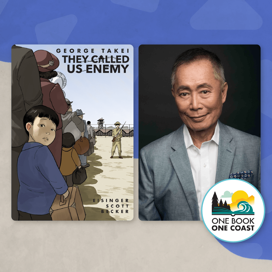 SMCLibraries's tweet photo. Join us on Sunday, May 31, at 2:00 PM for a virtual author talk with actor, author and activist George Takei.

You can watch this event virtually from home, or stop by one of our in-person watch parties at Belmont Library or Portola Valley Library.

https://t.co/jHMDTOvD8Y https://t.co/cUyoopncCo