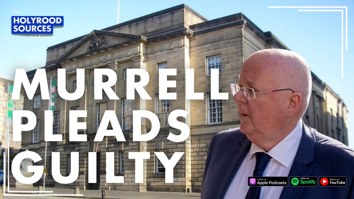 HolyroodSources's tweet photo. 🆕@CalumAM, @geoffaberdein and @akmaciver reflect on the SNP finance scandal as former Chief Executive, Peter Murrell, pleads guilty to embezzlement. 

🎧📺Listen on your podcast app or on YouTube. https://t.co/9gUeqUviuH