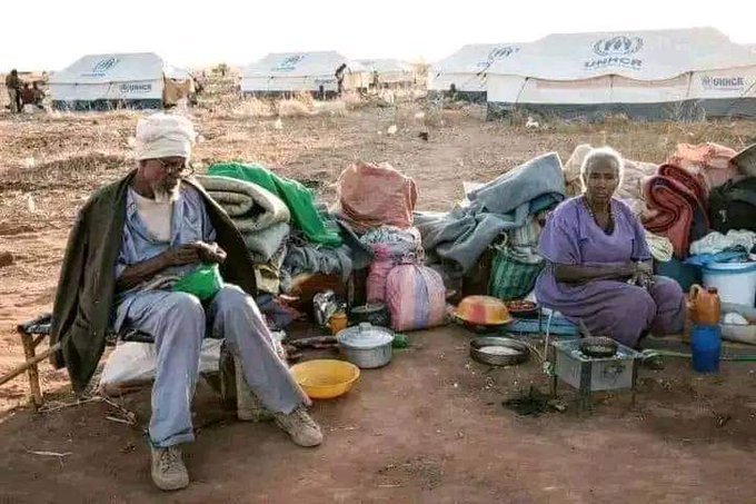 Romhai_H's tweet photo. Day 2032 of the #TigrayGenocide:

Thousands of #Tigray IDPs are still trapped in makeshift camps, living in unbearable conditions without adequate food, healthcare, shelter, or dignity. The world cannot keep looking away while families suffer in silence. 

#TigrayIsSuffering https://t.co/BbqpPyLIy8