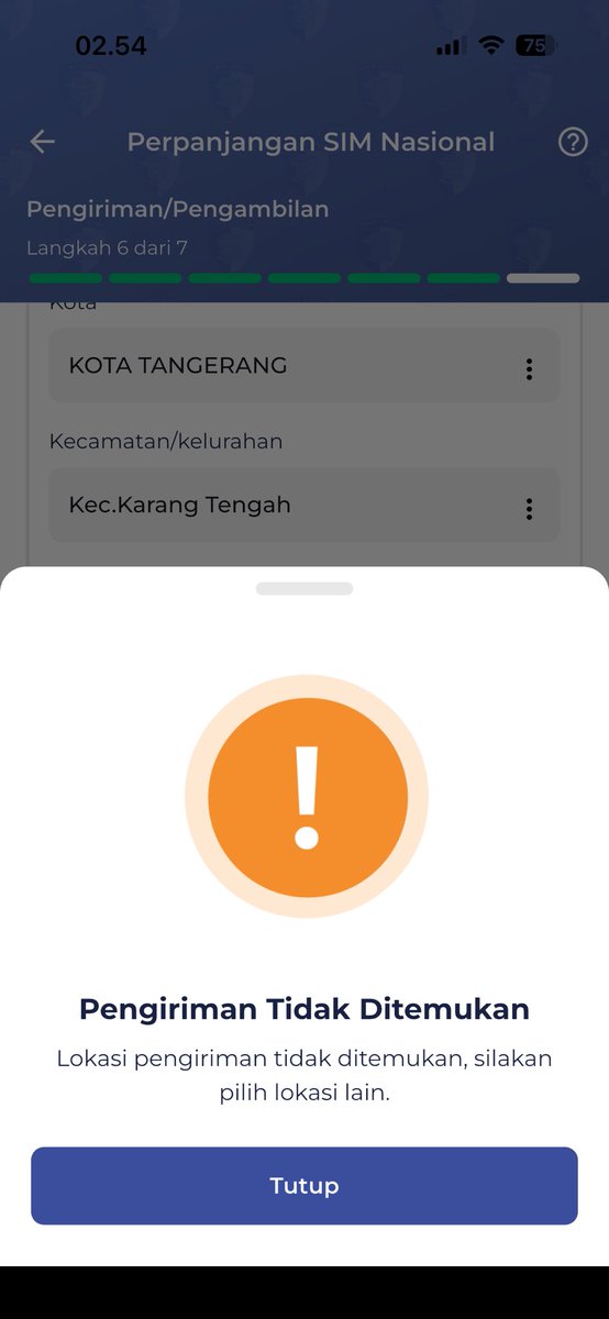 sweetsourgf's tweet photo. @korlantasid gabisa bisa min kenapa ya, udh coba ganti ganti alamat tapi masih gabisa udh 3 hari kaya gni https://t.co/f9s0Mka8nM