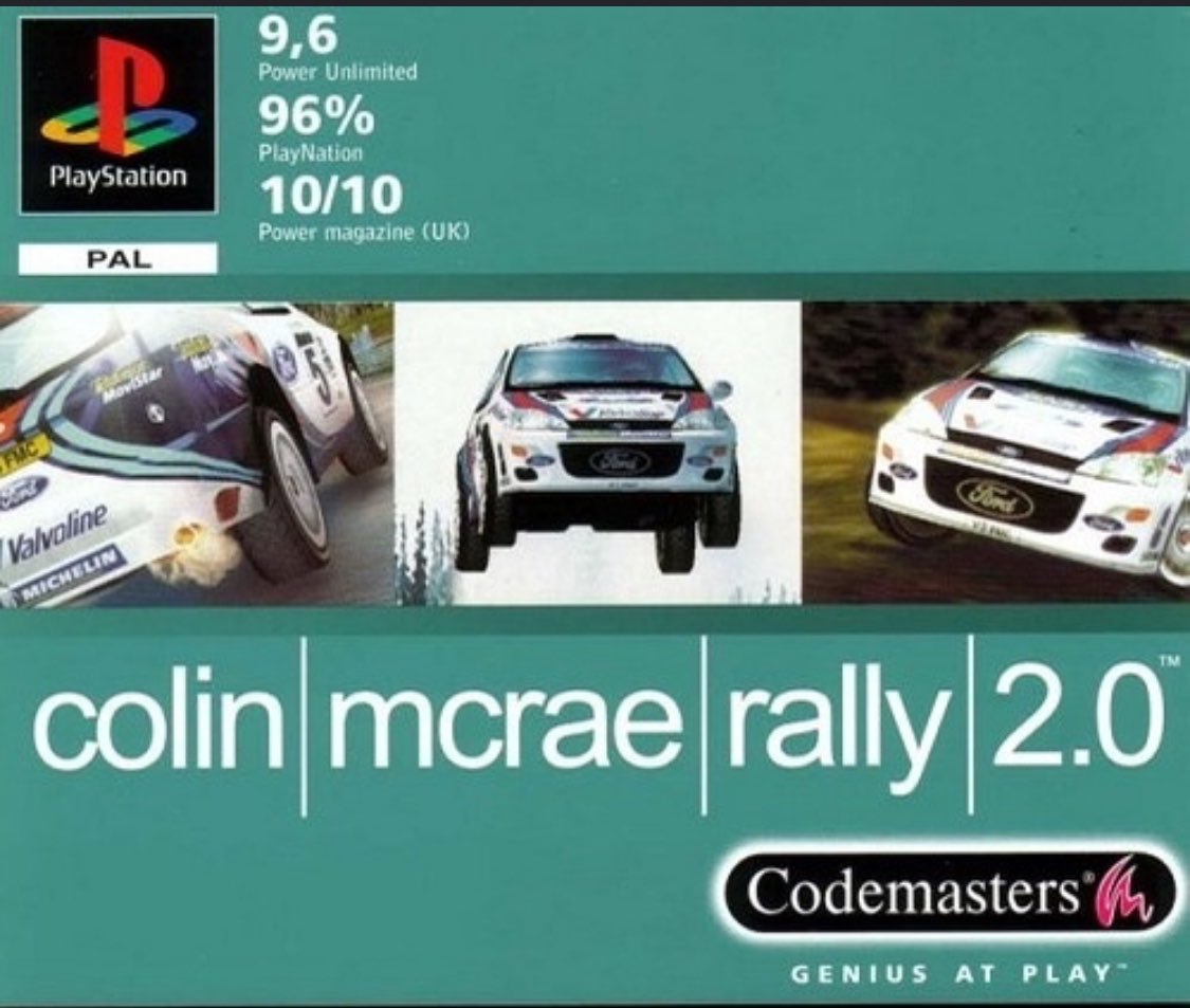 13Caarats's tweet photo. @Generations7080 Colin McRae Rally 2.0 ❤️ https://t.co/OKzTLhqGOi