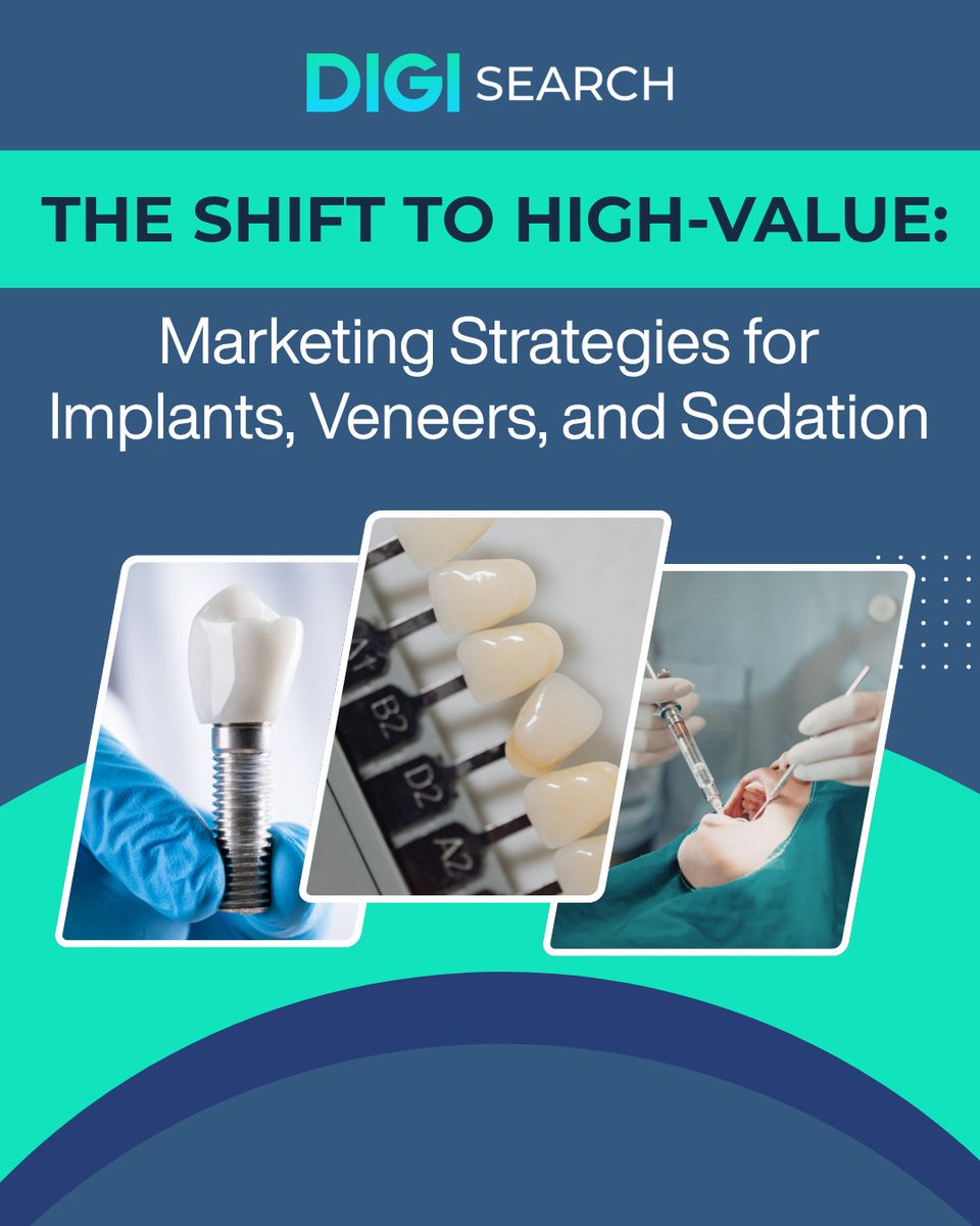 digisearchinc's tweet photo. Implant patients research for months. Is the practice visible throughout that journey? https://t.co/1ZPR6etrUb #DentalMarketing #DentalImplantMarketing https://t.co/Kz0MRrIN3r