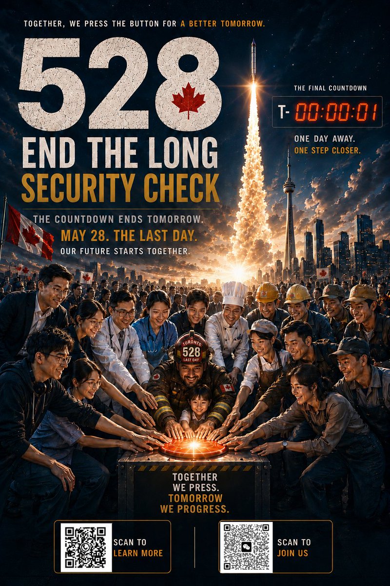 VoicesFairCheck's tweet photo. The countdown is almost over.
Tomorrow, families affected by endless security screening will stand together and refuse to remain silent.
Stand with us!
We are real people.
Real families.
Real lives.
May 28. Toronto.
#IRCC #cdnpoli #cdnimm #CBCNews https://t.co/hcGSsqm2kn