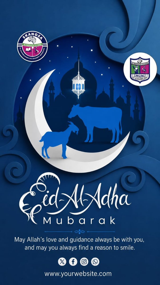 StMkalemba's tweet photo. Eid al-Adha, commemorating the unwavering dedication of Prophet Ibrahim and his willingness to make sacrifices in adherence to his faith, embodies the Festival of Sacrifice. https://t.co/pP4O7FJZ5B