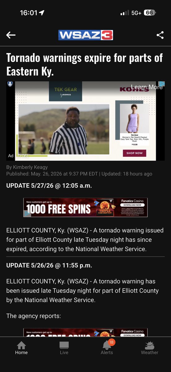 304hunt's tweet photo. @WSAZnews some serious storm yall interrupted the Thunder game for last night. Heard there was water falling from the sky AND the wind was blowing! https://t.co/EHnp93W38t