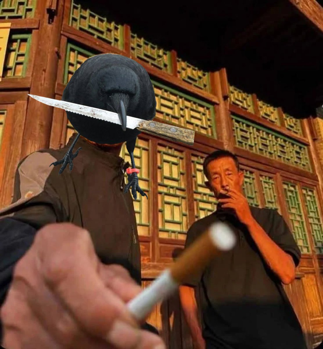 crowCTOwknife's tweet photo. @0xCryptoshi multi multimulti millions next

there's only so many people needed to make 0.01% of CAW supply worth what 0.1% once was, and so on
and we have the whole world to reach yet

wherever you go, they remember the crow!

they know
crow with knife
so we caw $caw caw!!
everyone will caw! https://t.co/Zl8RKEVGFr