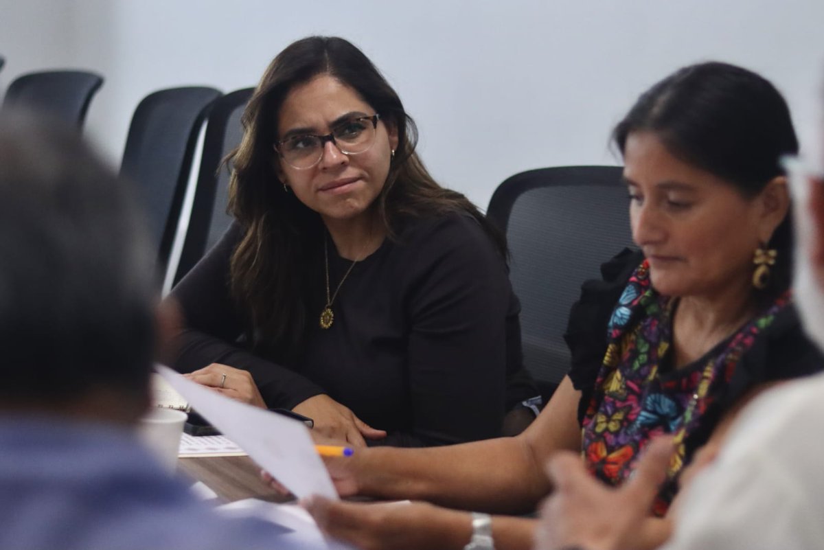 LupitaVargasMx's tweet photo. 📚✨ Junto a mi compañera diputada @Esther_Mtz04, presidenta de la Comisión de Pueblos, Comunidades Indígenas y Afromexicanas, recibimos al Mtro. @enbj67, Supervisor de Escuelas de Educación Superior Privada.

Dialogamos sobre la importancia de impulsar una agenda de educación intercultural en la formación profesional docente 🙌🏻.

Desde el @CongresoPue daremos seguimiento a estas propuestas 💚.

La educación transforma comunidades 👥.