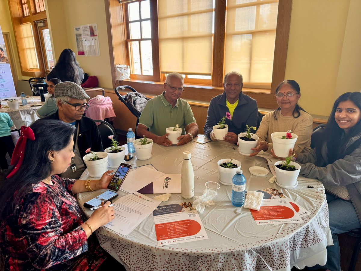 Indus_Helps's tweet photo. As part of the NICP project led by Peel Newcomer Strategy Group (PNSG), Indus Community Services organized the Grow, Glow &amp; Belong event on May 15, 2026, at Mount Pleasant Library to connect community members and support a sense of belonging. 

#PNSG #Newcomers #ChairYoga https://t.co/dxQnm9NoET