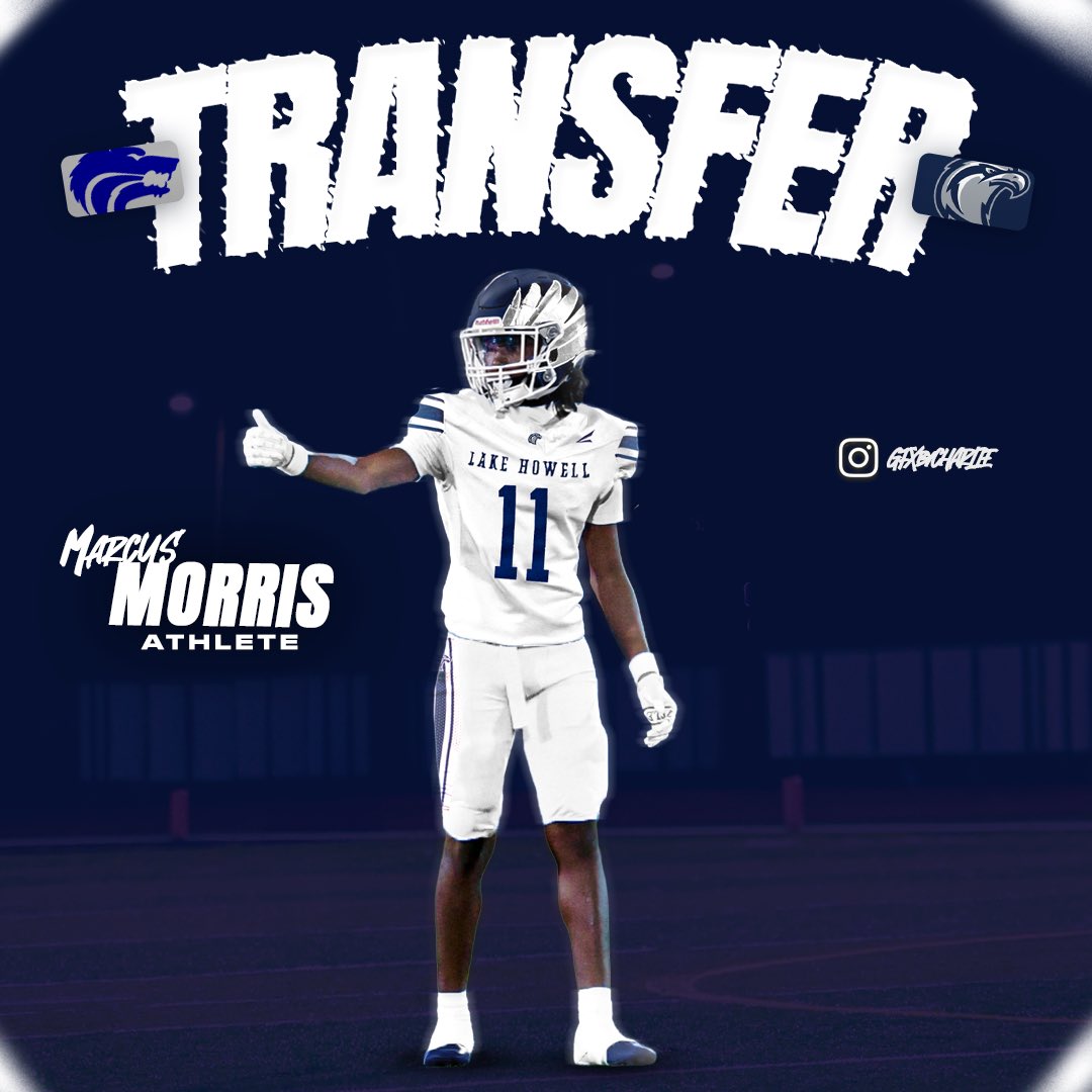 Marcus2Morris's tweet photo. Glad to say I will be transferring to Lake Howell High school. “Trust the process. God’s plan always bigger”

@Coach_Morris66 @LakeHowellFB https://t.co/Ov4988qkAx
