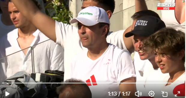 Nano_G_A's tweet photo. @ESPNtenis quien adivina que dijo el señor? https://t.co/7anxTEvbii